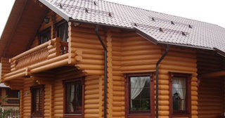 Строительство дома из оцилиндрованного бревна в Острогожске - от 134979 рублей
