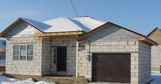 Одноэтажные дома из пеноблоков под ключ в Острогожске - от 134979 рублей